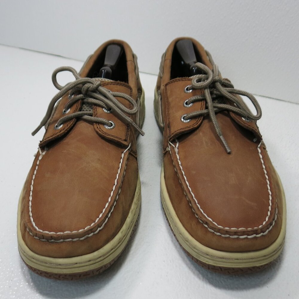 Sperry Top-Sider Men's Nubuck Leather Deck Boat Men's Footwear Shoes Size 11 W - Picture 5 of 7